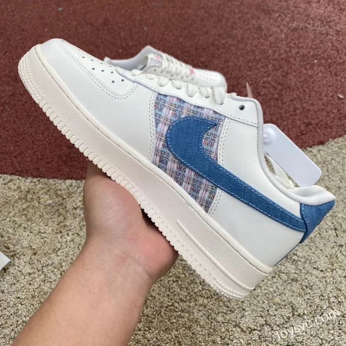 Nike Air Force 1 Low Denim Chanel Style FJ7740-141