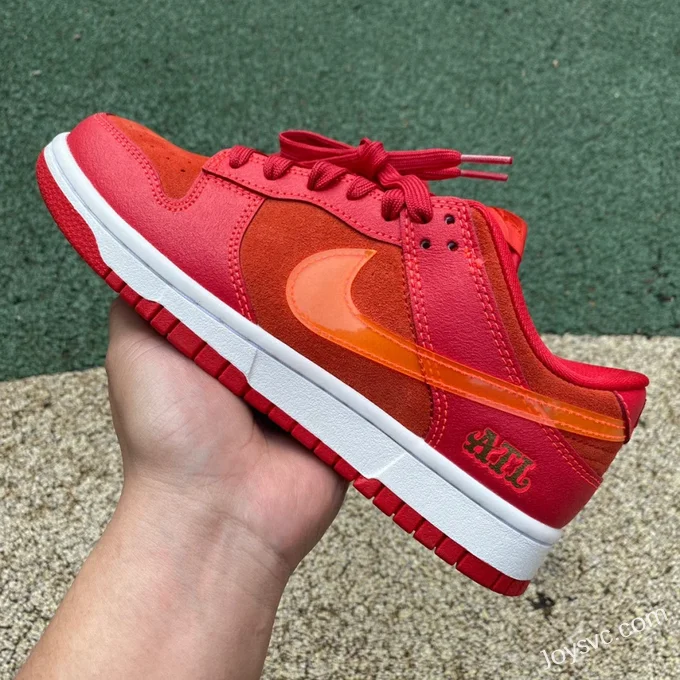 Nike Dunk Low ATL Red FD0724-657