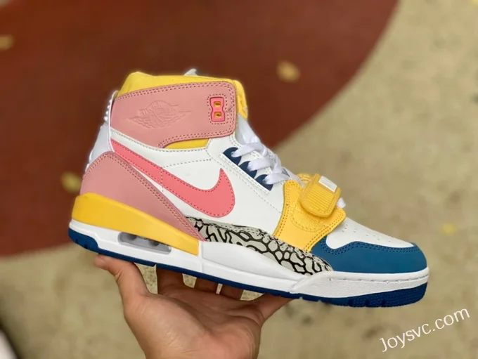 Air Jordan Legacy 312 FD9909-161 White Pink Blue