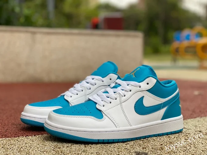 Air Jordan 1 Low 553558-174 White Blue Retro