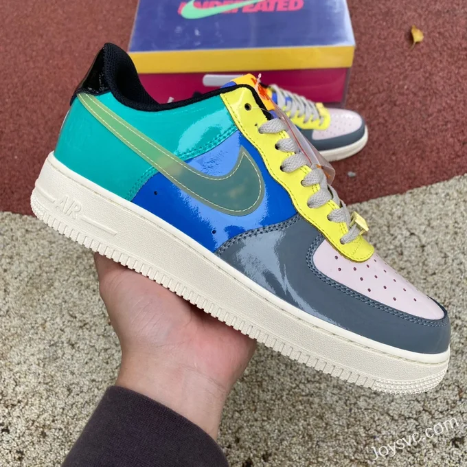 Nike Air Force 1 x Undefeated Grey Blue Green DV5255-001