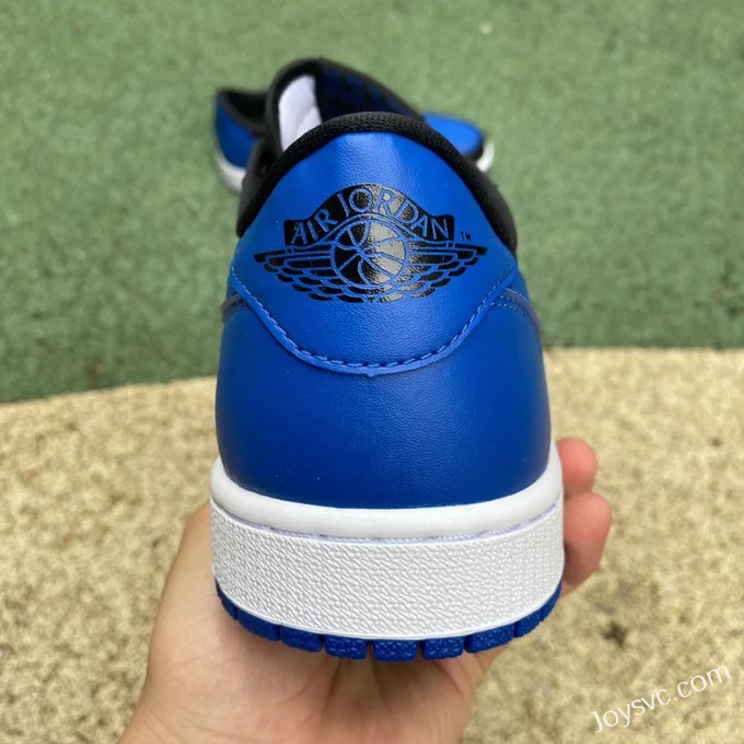 Air Jordan 1 Low 705329-004 Black Blue DG Version