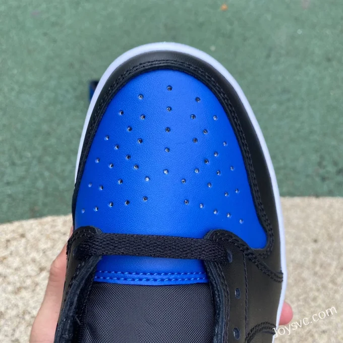 Air Jordan 1 Low 705329-004 Black Blue DG Version