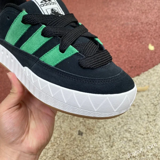 NEIGHBORHOOD x Adidas Adimatic Black Green Retro Sneakers HQ3936