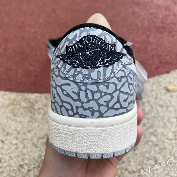 Air Jordan 1 Low OG CZ0790-001 Black Cement Retro