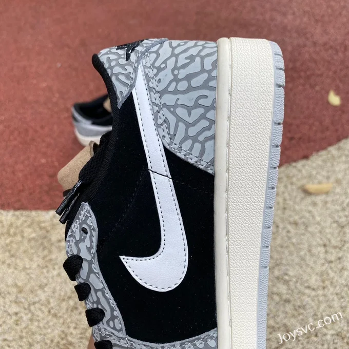 Air Jordan 1 Low OG CZ0790-001 Black Cement Retro