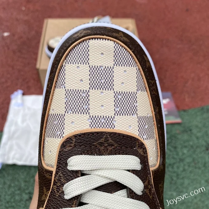 Louis Vuitton x Nike Air Force 1 Low Brown