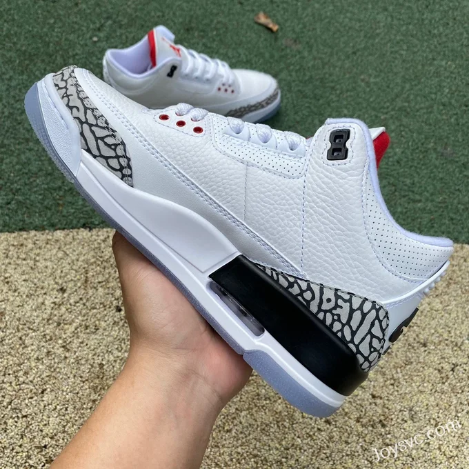 Air Jordan 3 Retro 923096-101 White Cement Blue