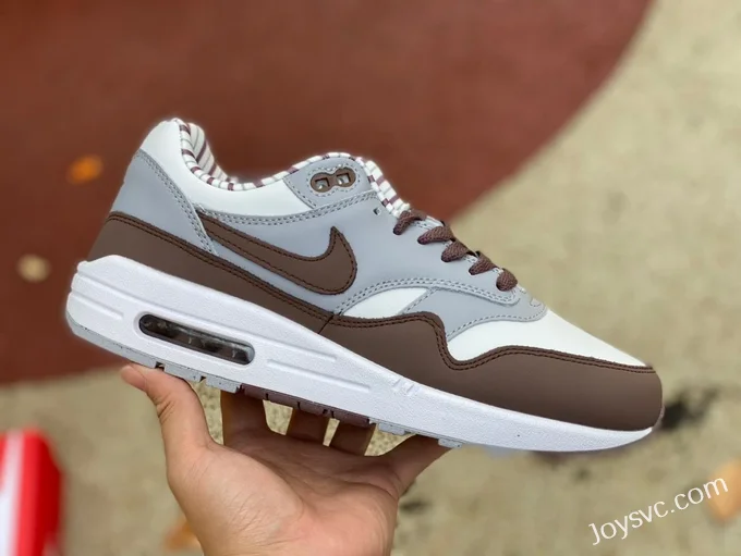 Nike Air Max 1 Shima Shima Brown Grey Running Shoes FB8916-100