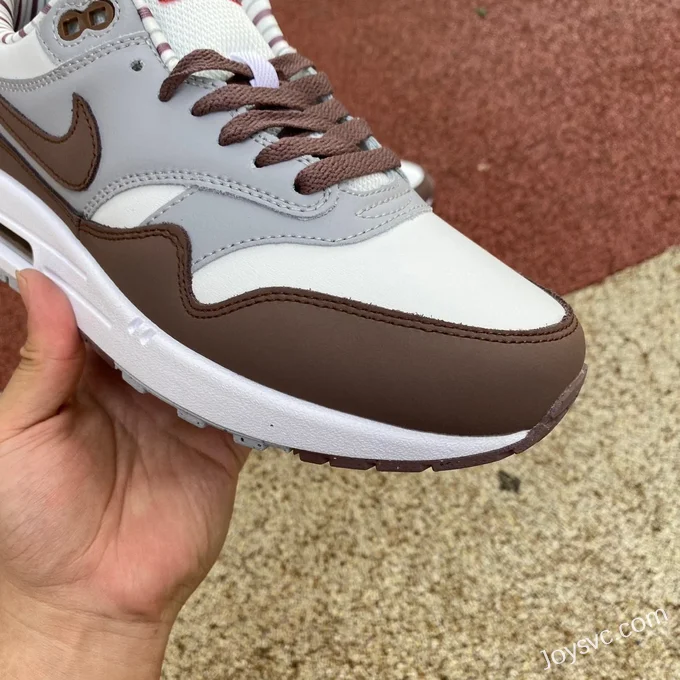 Nike Air Max 1 Shima Shima Brown Grey Running Shoes FB8916-100