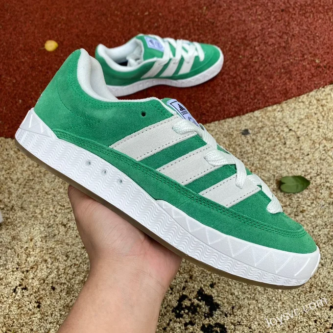 NEIGHBORHOOD x Adidas Adimatic White Green Retro Sneakers GZ6202