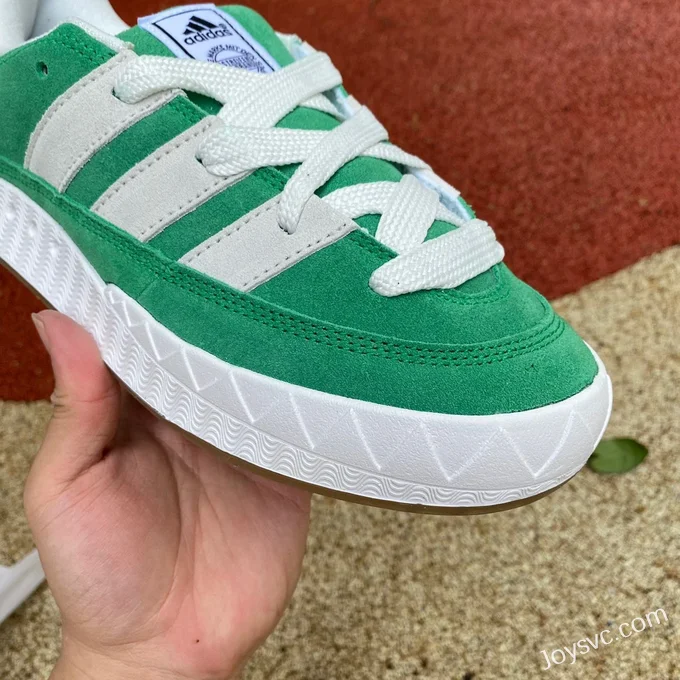 NEIGHBORHOOD x Adidas Adimatic White Green Retro Sneakers GZ6202