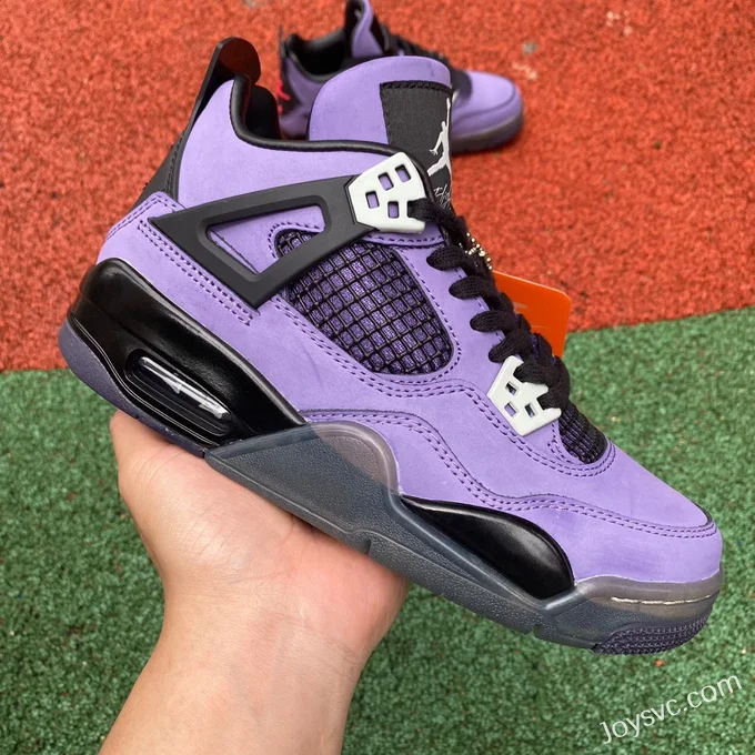 Air Jordan 4 x Travis Scott Purple