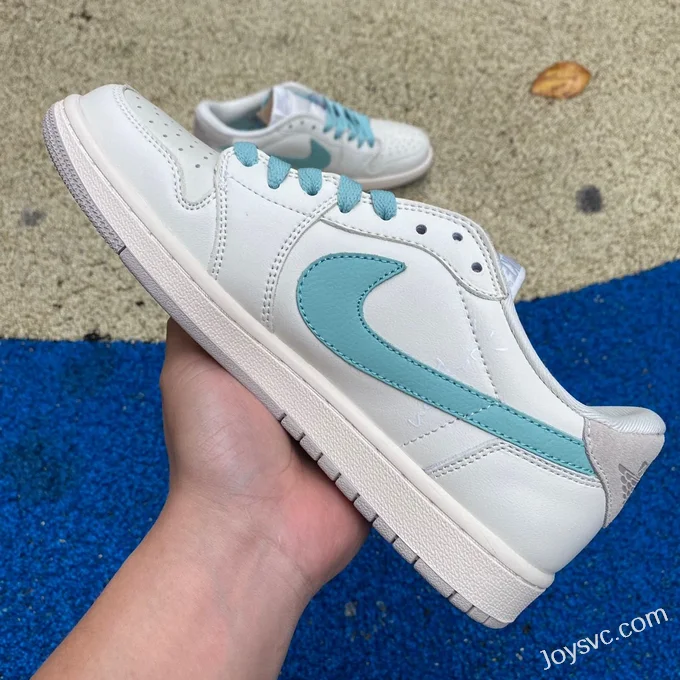 Tiffany & Co. x Travis Scott x Air Jordan 1 Low DM7866-220 Tiffany Retro