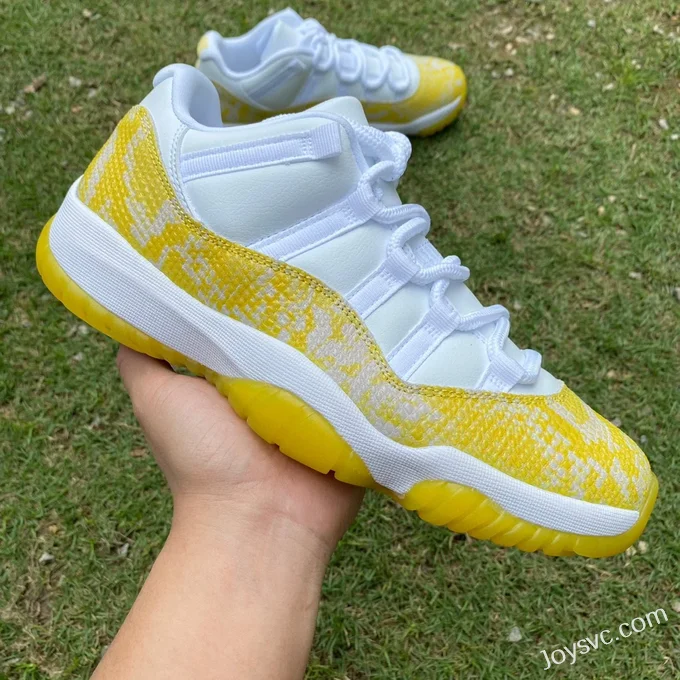 Air Jordan 1 Low WMNS Yellow Snakeskin AH7860-107