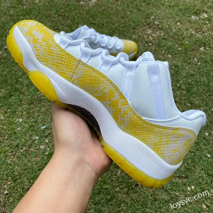 Air Jordan 1 Low WMNS Yellow Snakeskin AH7860-107