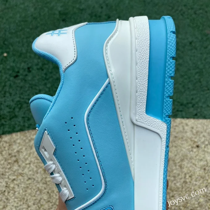 Louis Vuitton Trainer UNC Blue Low Dongguan Version