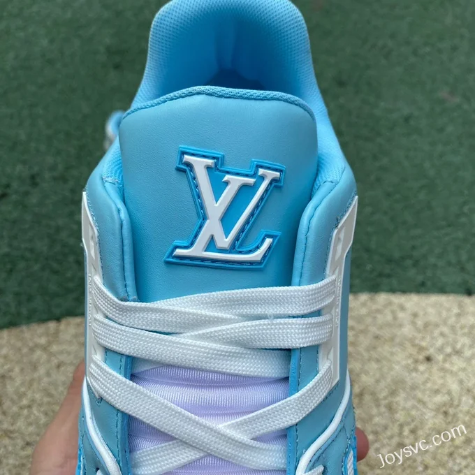 Louis Vuitton Trainer UNC Blue Low Dongguan Version