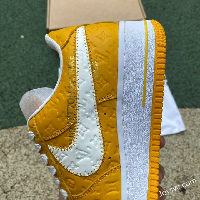 Louis Vuitton x Nike Air Force 1 Low Yellow