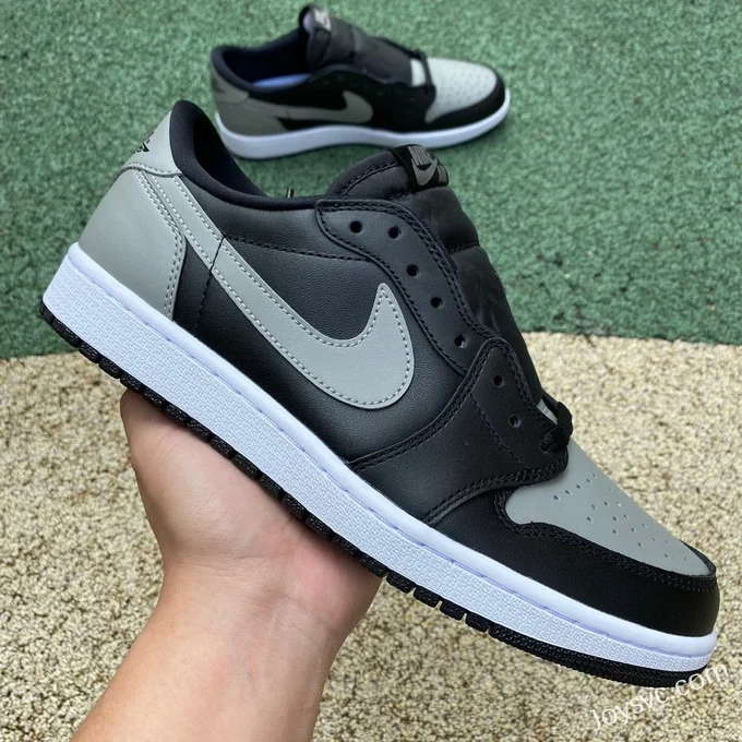 Air Jordan 1 Retro Low 705329-003 Black Grey