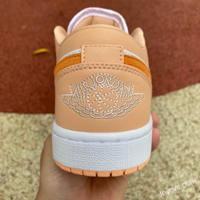 Air Jordan 1 Low DC0774-801 White Pink Orange Retro