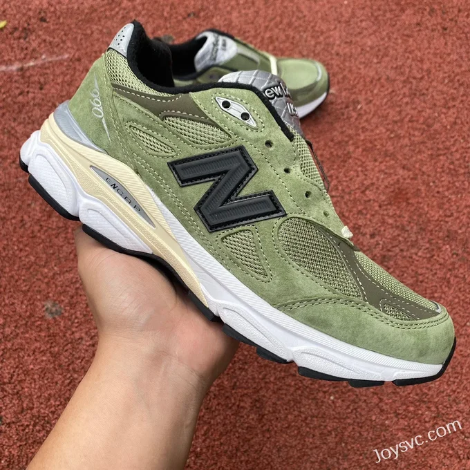 New Balance 990V3 Green JJJJound Retro Running Shoes M990JD3