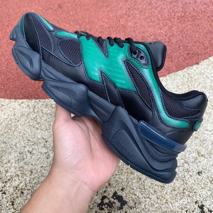 New Balance 9060 Dark Green Mowalola Retro Running Shoes U9060ML