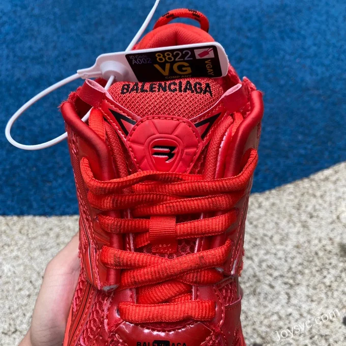 Balenciaga 7.0 Red Vintage Dad Shoes