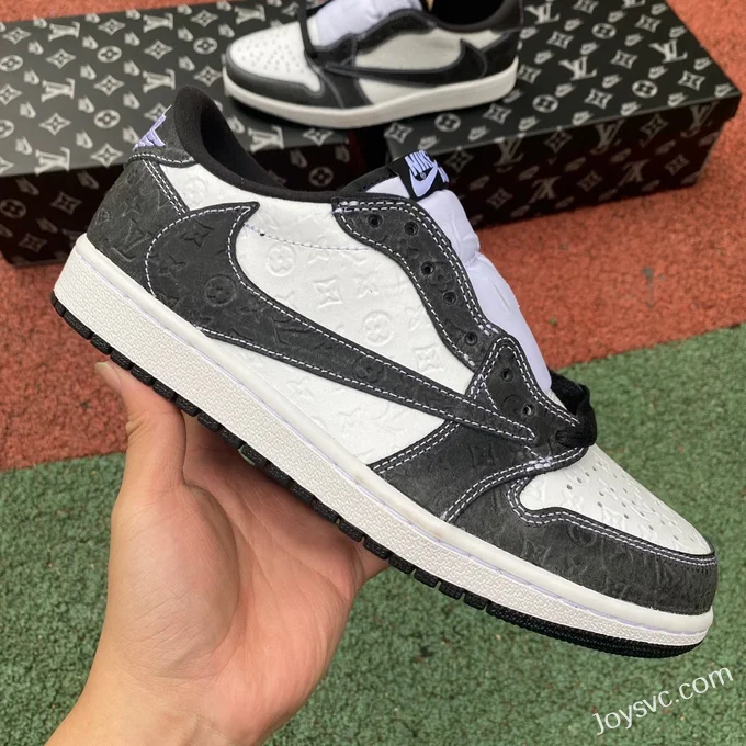 Travis Scott x Louis Vuitton x Air Jordan 1 Low No Return Policy