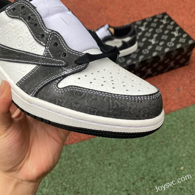 Travis Scott x Louis Vuitton x Air Jordan 1 Low No Return Policy