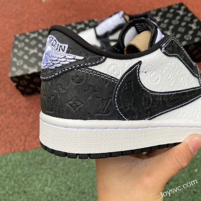 Travis Scott x Louis Vuitton x Air Jordan 1 Low No Return Policy