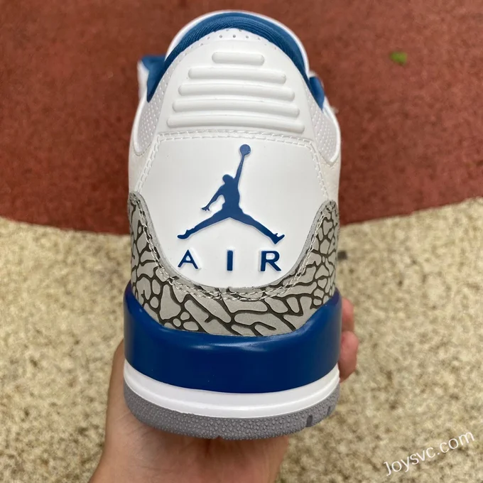 Air Jordan 3 Retro Wizards CT8532-148 White Blue