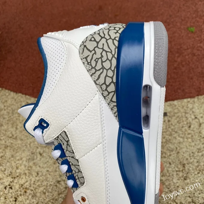 Air Jordan 3 Retro Wizards CT8532-148 White Blue