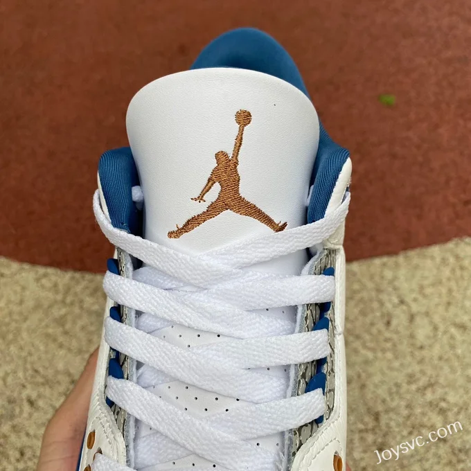 Air Jordan 3 Retro Wizards CT8532-148 White Blue