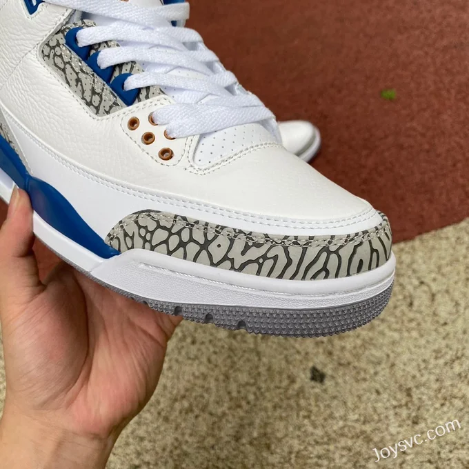 Air Jordan 3 Retro Wizards CT8532-148 White Blue