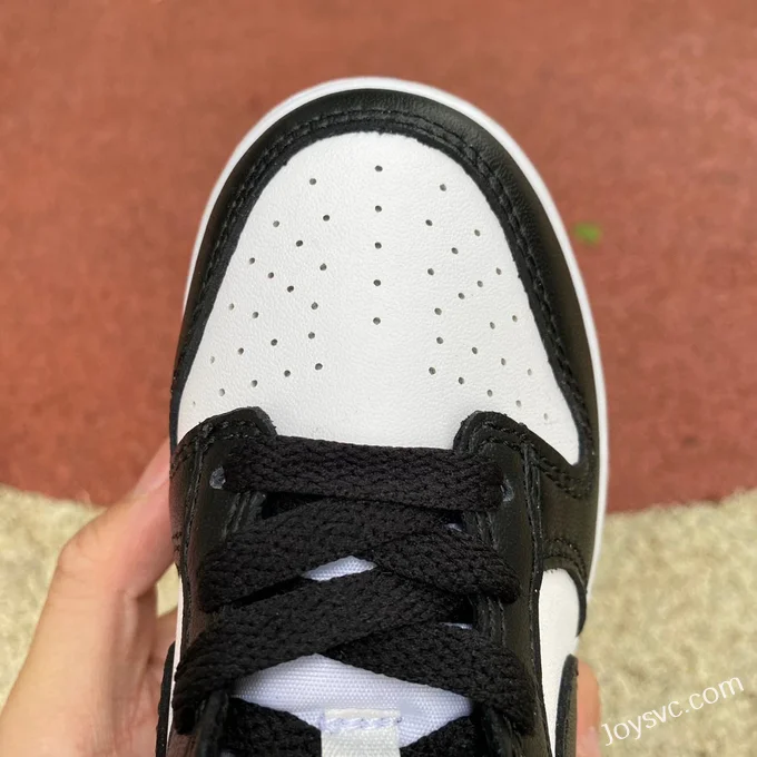 Nike Dunk Low White Black Kids CW1588-100