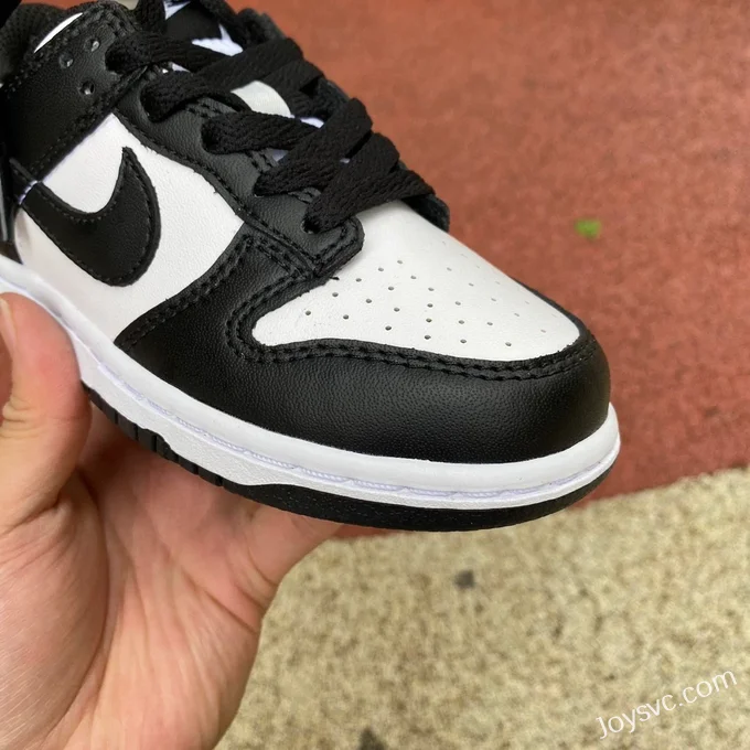 Nike Dunk Low White Black Kids CW1588-100