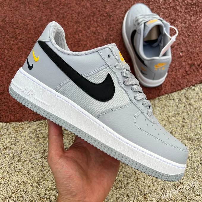 Nike Air Force 1 '07 Grey Low Casual Sneakers FD0666-002