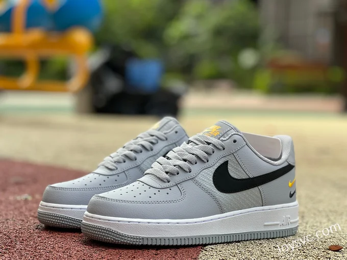 Nike Air Force 1 '07 Grey Low Casual Sneakers FD0666-002