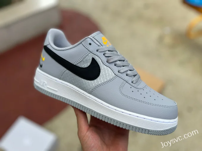 Nike Air Force 1 '07 Grey Low Casual Sneakers FD0666-002