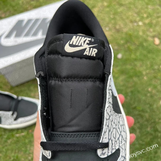 Air Jordan 1 Low OG CZ0790-001 Black Cement Retro