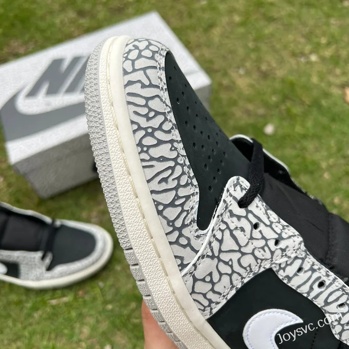 Air Jordan 1 Low OG CZ0790-001 Black Cement Retro