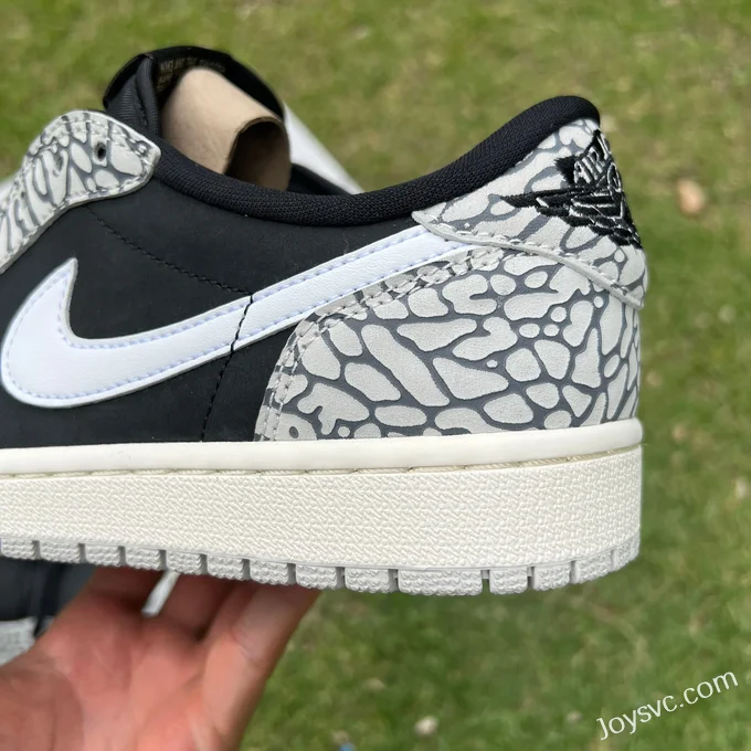 Air Jordan 1 Low OG CZ0790-001 Black Cement Retro