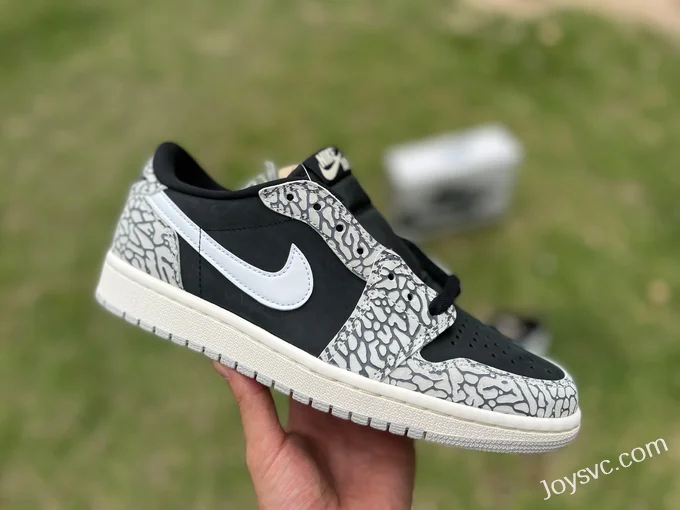 Air Jordan 1 Low OG CZ0790-001 Black Cement Retro