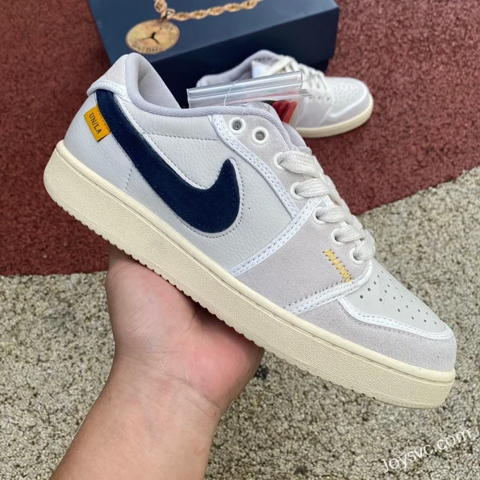 Union x Air Jordan 1 KO Sail DZ4864-100 White Grey