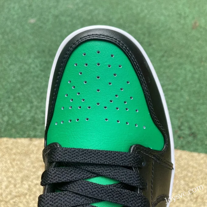 Air Jordan 1 Low 553558-065 Black Green Retro