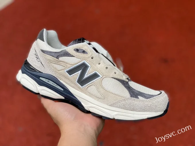 New Balance 990 V3 Beige Pure Original Retro Running Shoes M990AD3