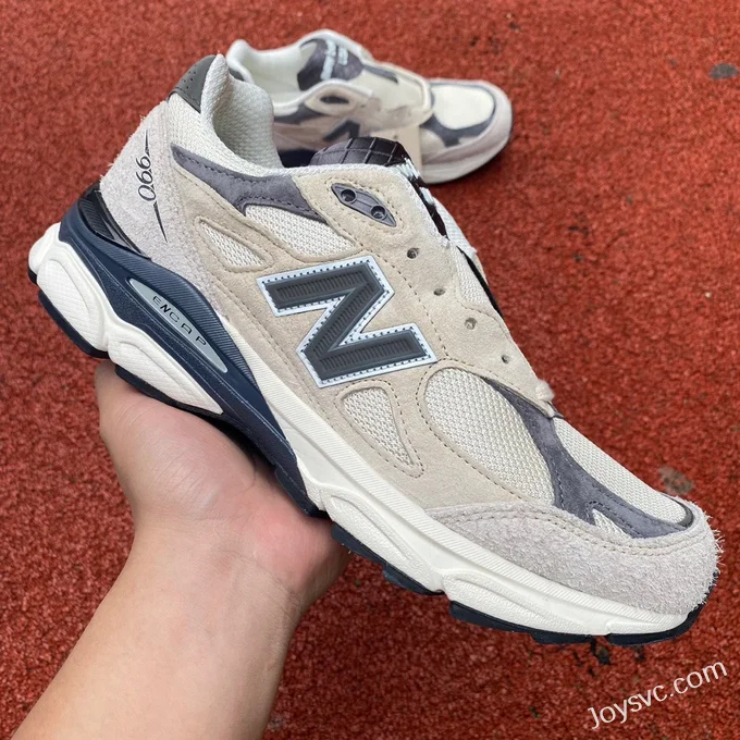 New Balance 990 V3 Beige Pure Original Retro Running Shoes M990AD3