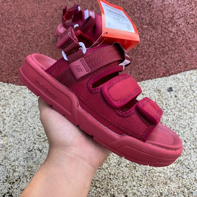 New Balance Caravan Wine Red Sandals