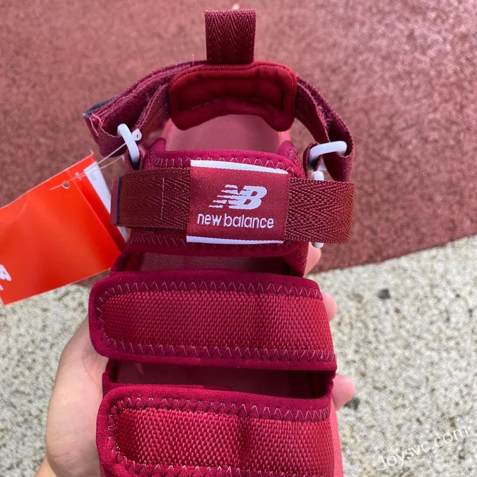 New Balance Caravan Wine Red Sandals